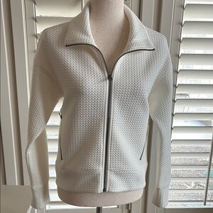 Calia Women's Off-White Textured Jacket